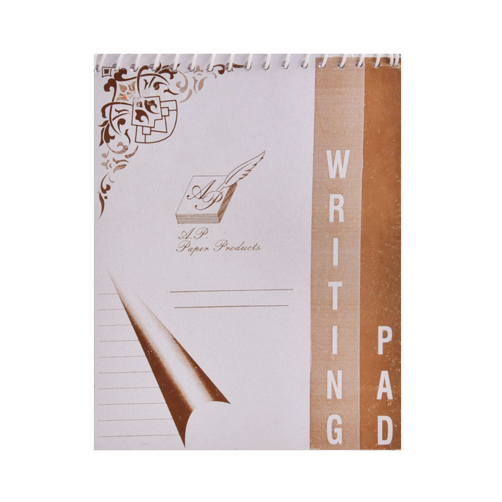 A5 SPIRAL BINDING WRITING PAD A.M