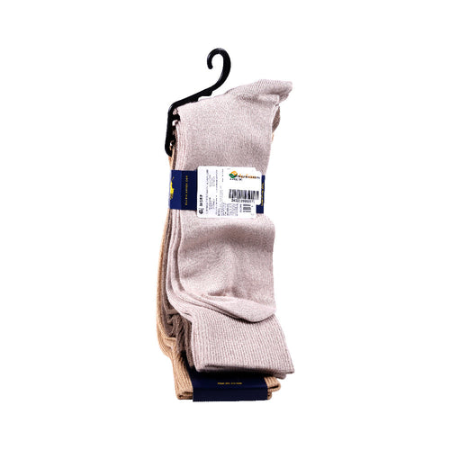 POLO DRESS SOCKS P-3 8087PK KHA ASSO (IR)
