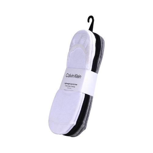 CK LOAFER SOCKS P-6 CVM213LN02003 WHT ASSO (IR)