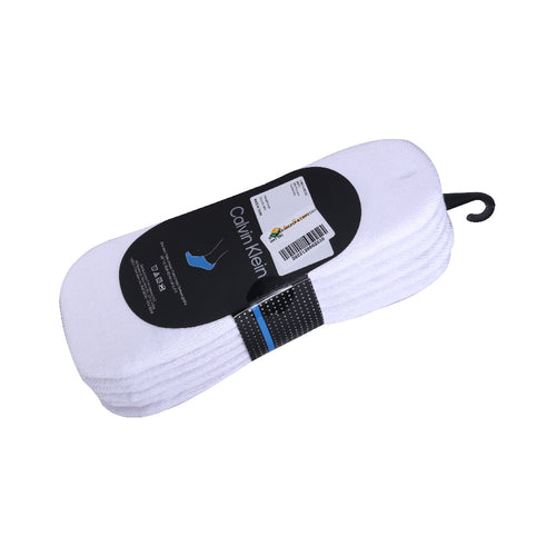 CK LOAFER SOCKS P-6 CVM211LN02002 WHT (IR)