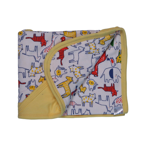BABY COTTON WRAPPING SHEET HOODED IR BK075 MS-22 S-28