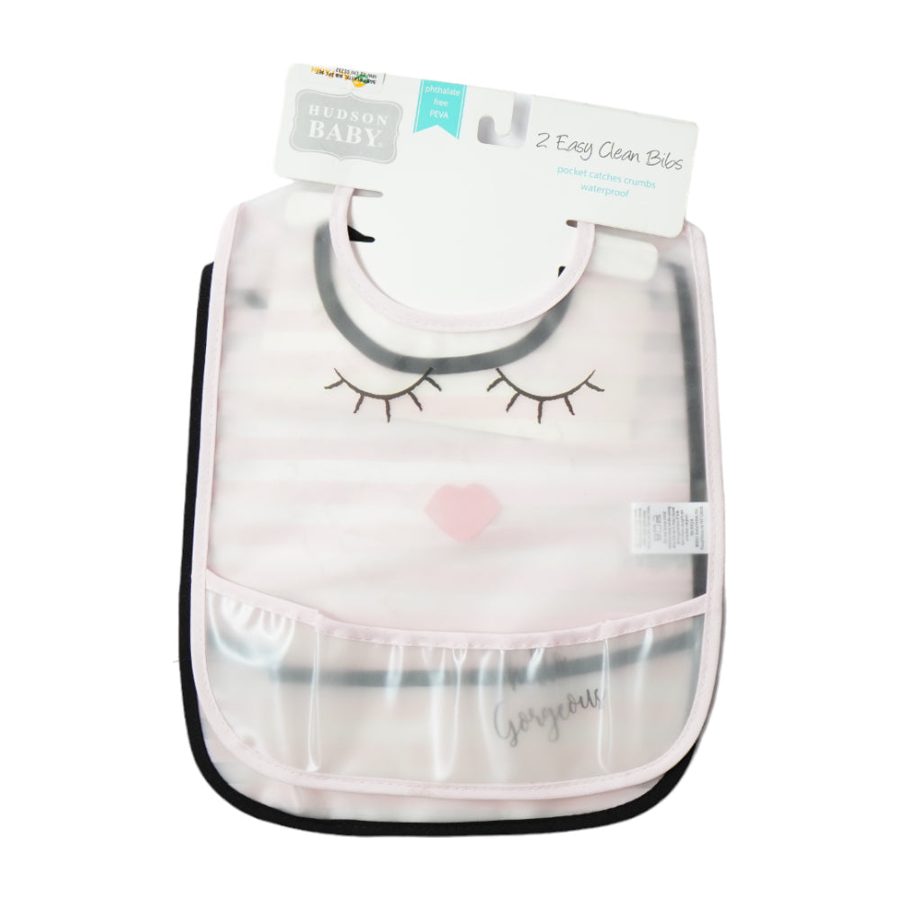 BABY PLASTIC BIB 2PC SET MW-22 CHI 01232