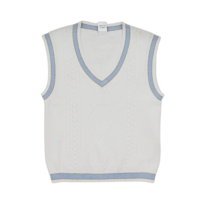 BOYS S/L V-NECK SWEATER MW-22 4-5 YEAR CHI 122516