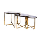 TABLE SET 3PC IR GOLDEN D328 A+B