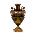 VASE CRYSTAL BRASS IR E7-V21015-1 PCT05-1-C58-1