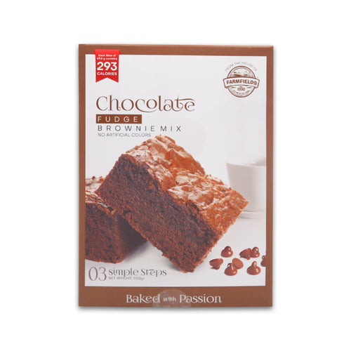 FF CHOCOLATE BROWNIE MIX 500 GM