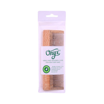 KROS ONYX WOODEN COMB