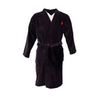 RL MEN L/S BATH ROBE RL91 BLK XL (IR)