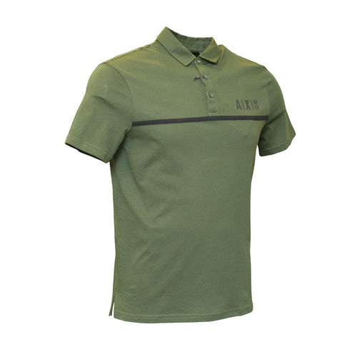 AIX MEN S/S POLO SHIRT 6LZFFWZJH4Z AMY GRN L (IR)