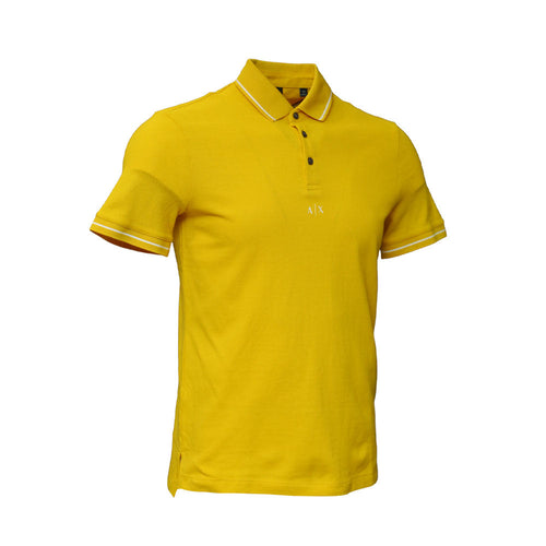 AIX MEN POLO SHIRT 7VZFLDZJM5Z YLW L (IR)