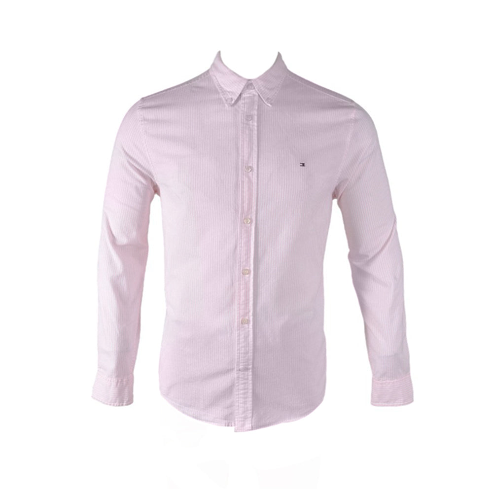 TH MEN L/S D. SHIRT 78J8429-691 PNK M (IR)