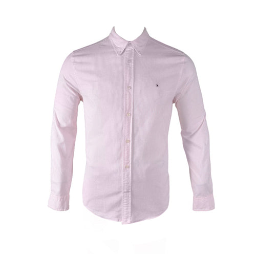 TH MEN L/S D. SHIRT 78J8429-691 PNK M (IR)