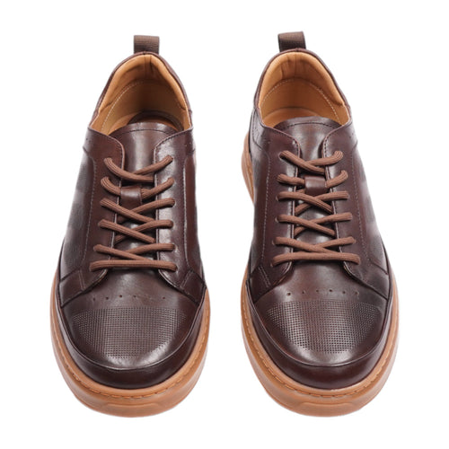 EXCELLENT MEN SHOES B16-2 DK-COFE IR 41