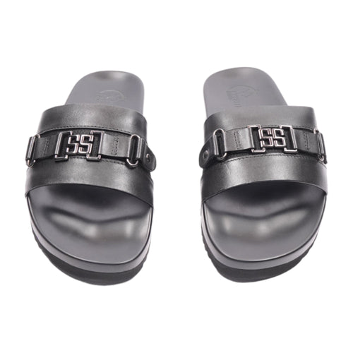 EXCELLENT MEN SLIDER 0218-9 BLK IR 41