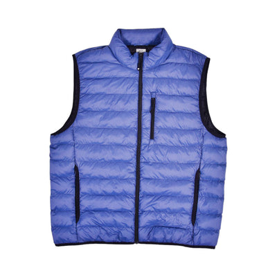 HEAT MEN S/L PUFFER JACKET 1521640 BLU L  (IR.W)