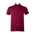 TH MEN S/S POLO SHIRT 78J6335-604 MRN S (IR.S)