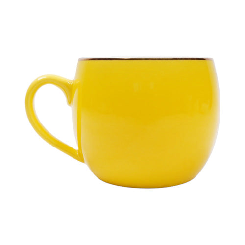 MUG PORCELAIN IR 003 YELLOW