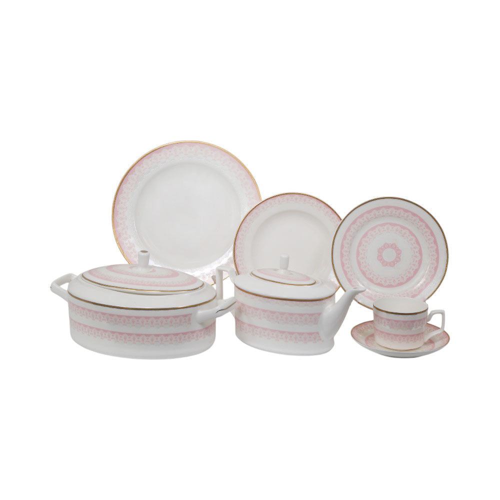 DINNER SET 61PC BONE CHINA GZ-YG21069FE