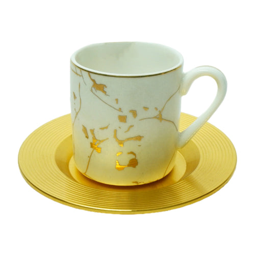 KEHWA SET 6PC PORCELAIN BERGHOME AM3440-90-S12-135 WHITE