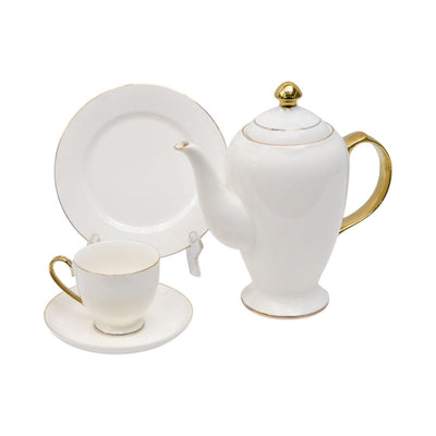 TEA SET 24PC BONE CHINA GGK FD AT