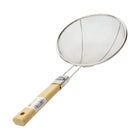 FRY STRAINER WOOD HANDLE 22CM