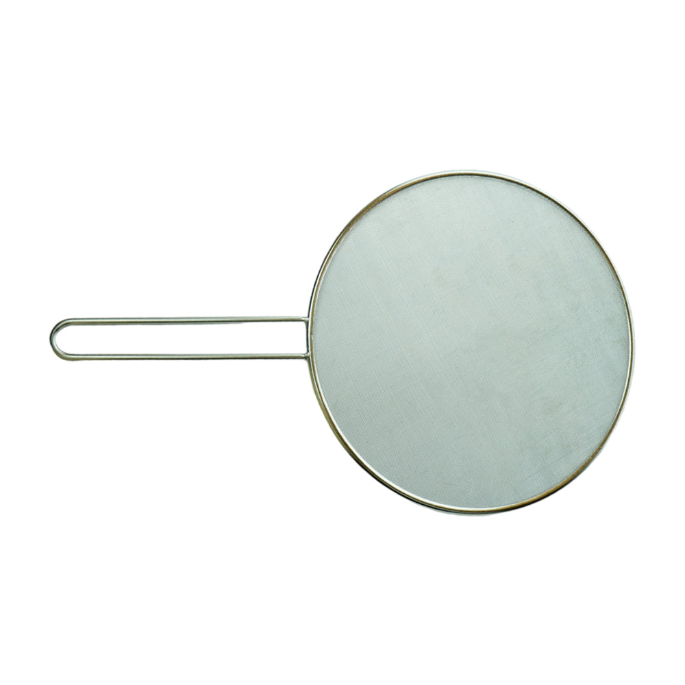 STRAINER COVER STEEL HANDLE 25CM SMALL