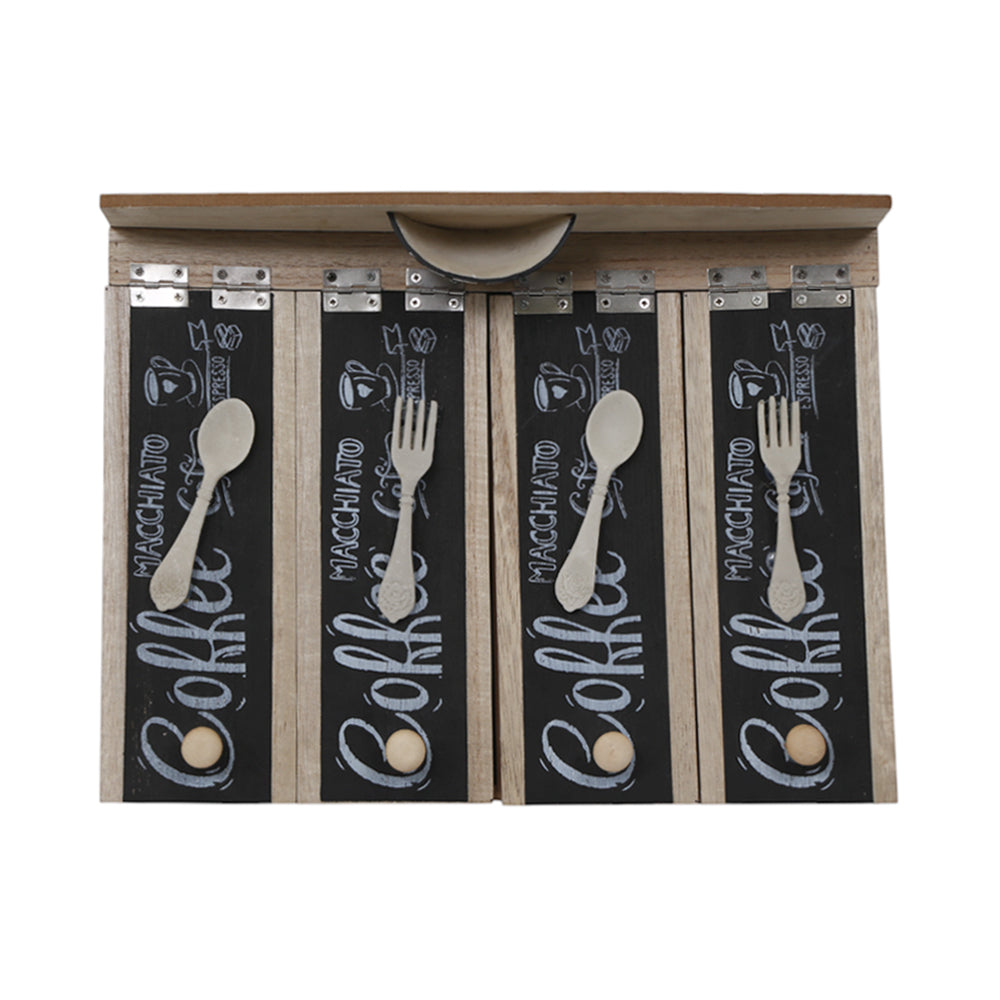 CUTLERY TRAY WOODEN WHITE KD JN20-28C WL19S5120