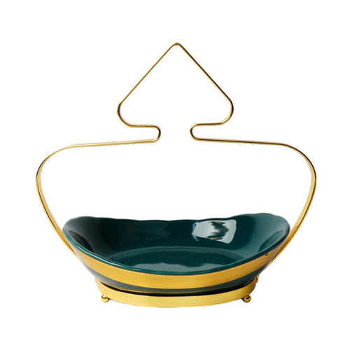 DISH FRUIT PORCELAIN IR BDW21-10