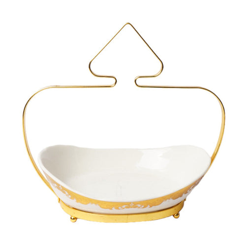 DISH FRUIT PORCELAIN IR BDW21-6
