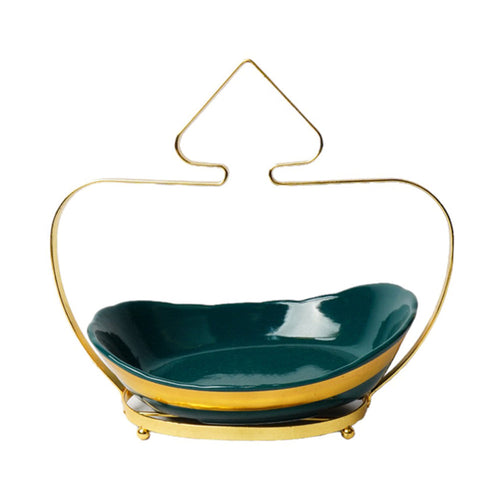 DISH FRUIT PORCELAIN IR BDW21-9