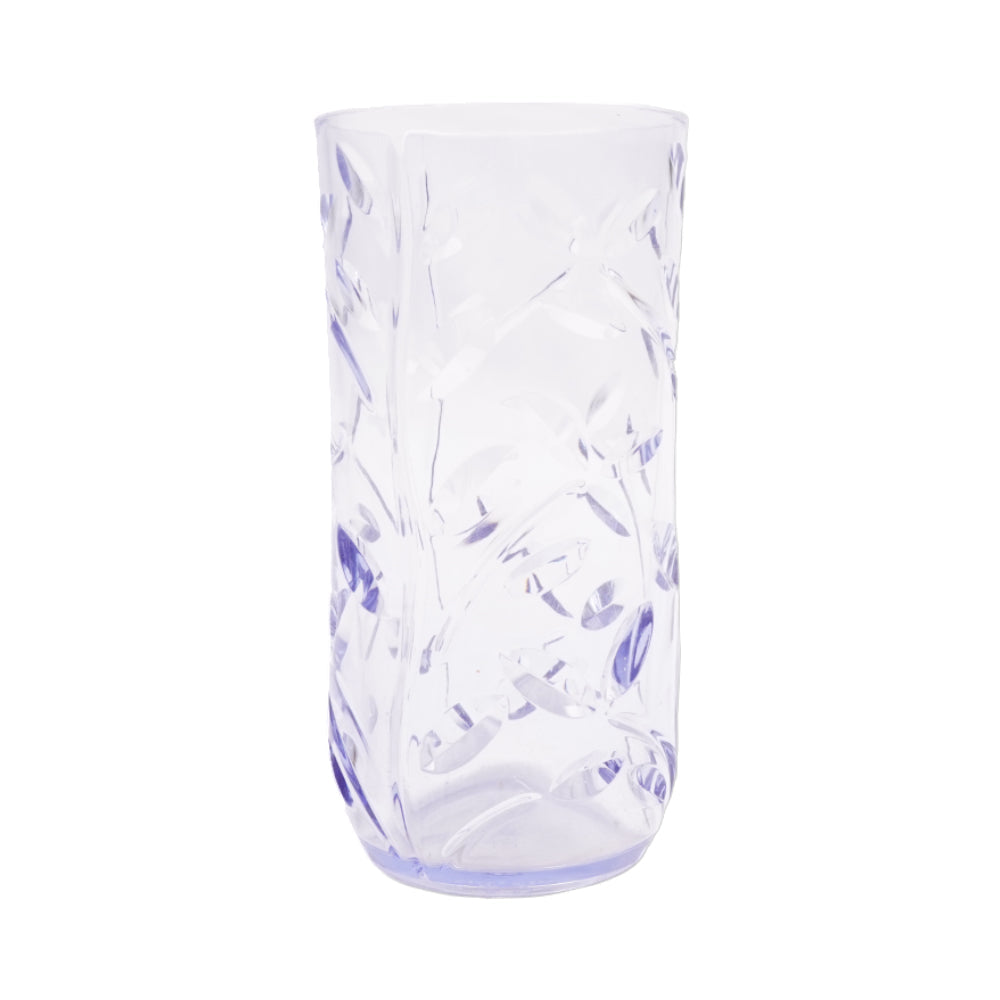 GLASS ACRYLIC LEAVES CUT AC102-03 PURPLE (Pack 6)