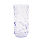 GLASS ACRYLIC LEAVES CUT AC102-03 PURPLE (Pack 6)