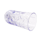 GLASS ACRYLIC LEAVES CUT AC102-03 PURPLE (Pack 6)