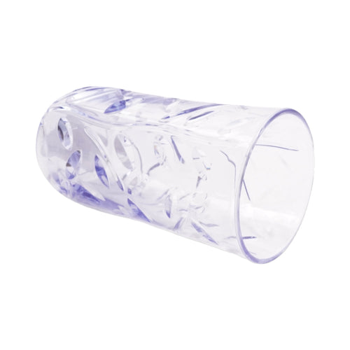 GLASS ACRYLIC LEAVES CUT AC102-03 PURPLE (Pack 6)