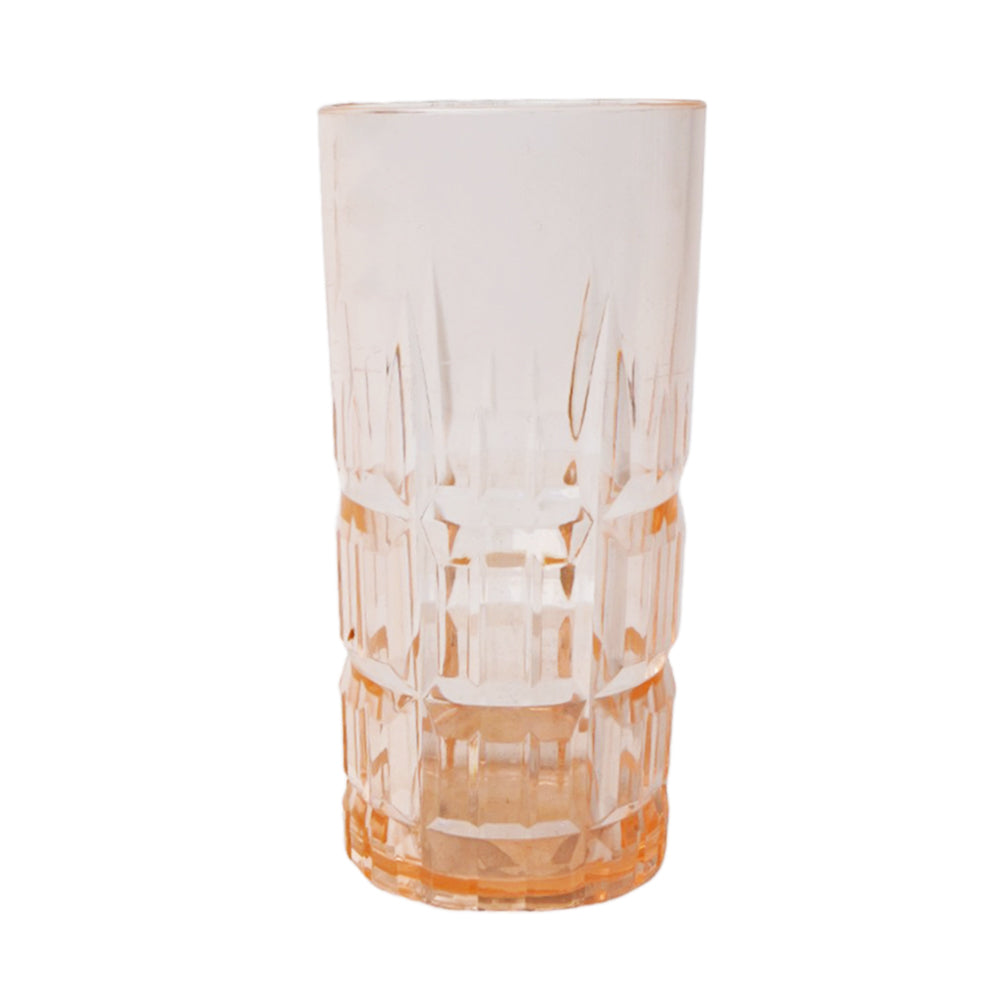 GLASS ACRYLIC SPEARHEAD CUT AC104-02 PINK (Pack 6)