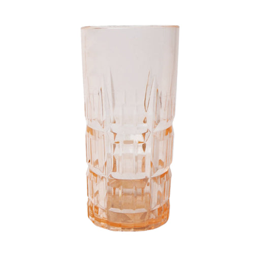 GLASS ACRYLIC SPEARHEAD CUT AC104-02 PINK (Pack 6)