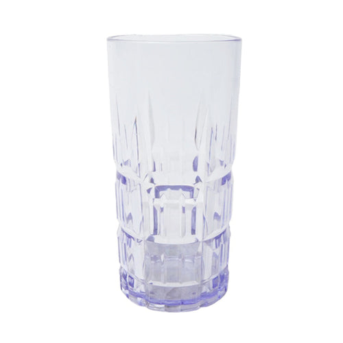GLASS ACRYLIC SPEARHEAD CUT AC104-03 PURPLE (Pack 6)