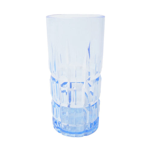 GLASS ACRYLIC SPEARHEAD CUT AC104-04 BLUE (Pack 6)