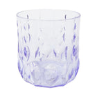 GLASS ACRYLIC WATER DROP CUT AC105-03 PURPLE (Pack 6)