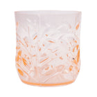 GLASS ACRYLIC LEAVES CUT AC106-02 PINK (Pack 6)