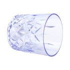 GLASS ACRYLIC DIAMOND CUT AC107-03 PURPLE (Pack 6)
