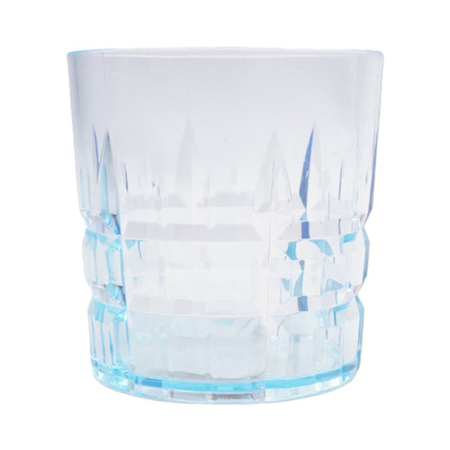 GLASS ACRYLIC SPEARHEAD CUT AC108-04 BLUE (Pack 6)