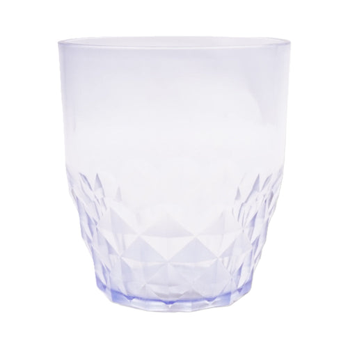 GLASS ACRYLIC FROSTED DIAMOND AC129 PURPLE (Pack 6)