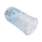 GLASS ACRYLIC LEAVES CUT AC102-04 LIGHT BLUE (Pack 6)