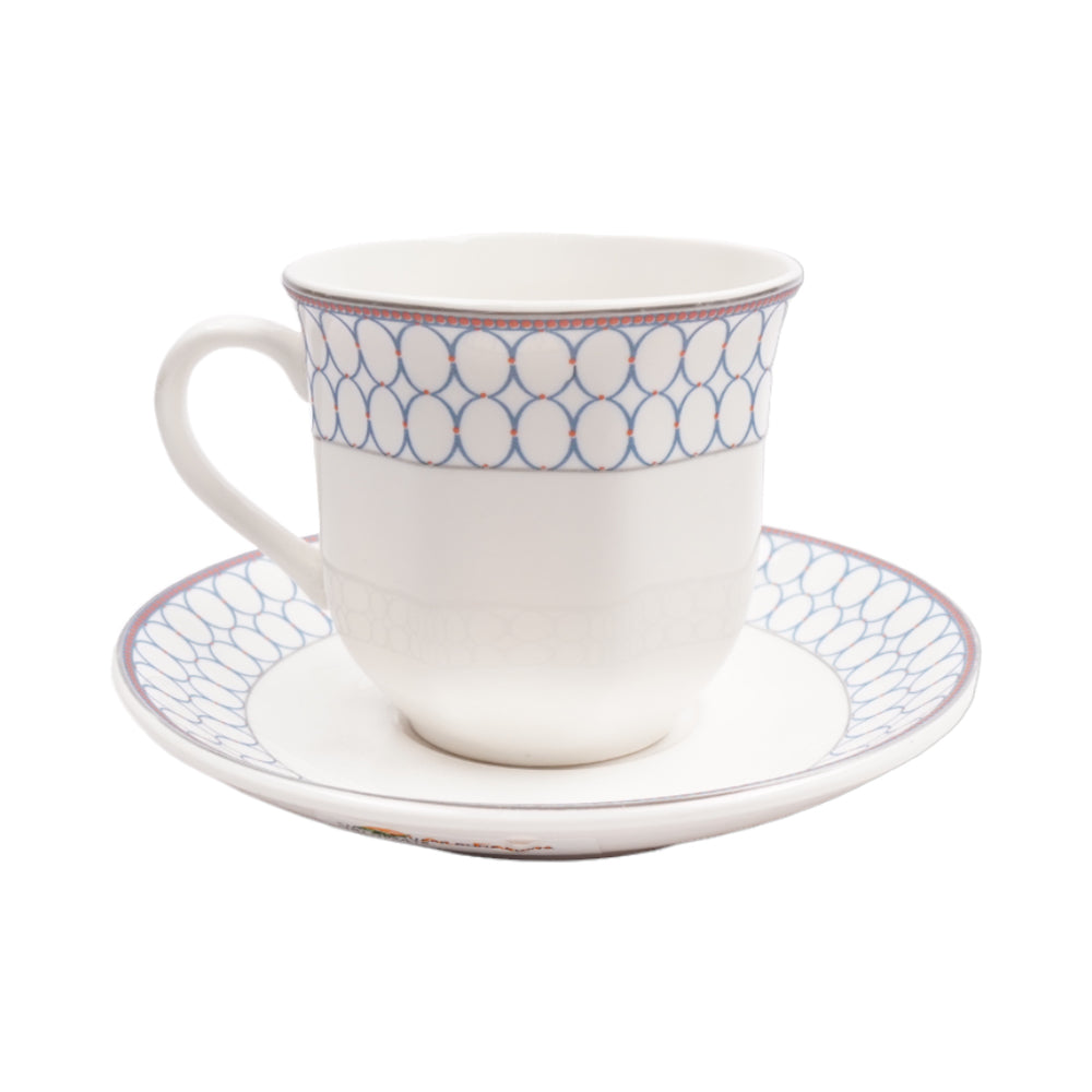 CUP & SAUCER BONE CHINA NBJ G05ATK (Pack of 6)
