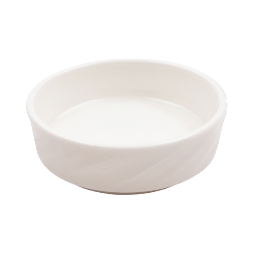 DISH SAUCE PORCELAIN WHITE IR SD6