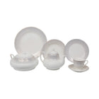 DINNER SET 61PC BONE CHINA HH006AW