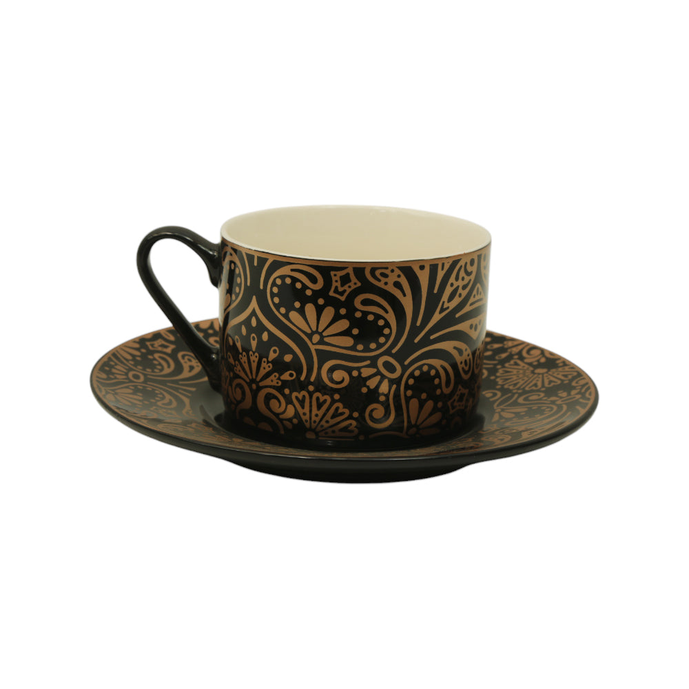 CUP N SAUCER BONE CHINA HOME & TABLE ML22BCS5 (Pack of 6)