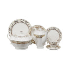 DINNER SET 85PC BONE CHINA YF01