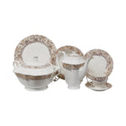 DINNER SET 85PC BONE CHINA YF02